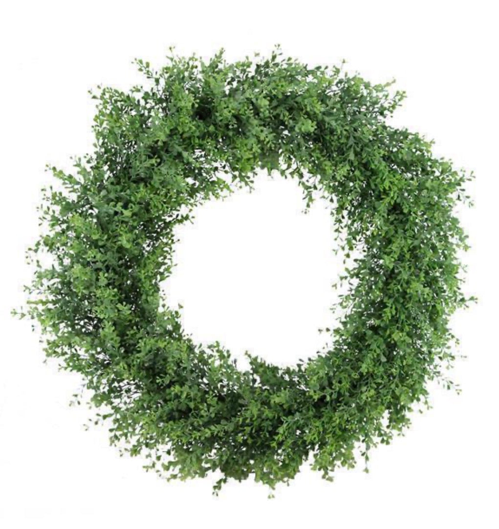 28” boxwood wreath