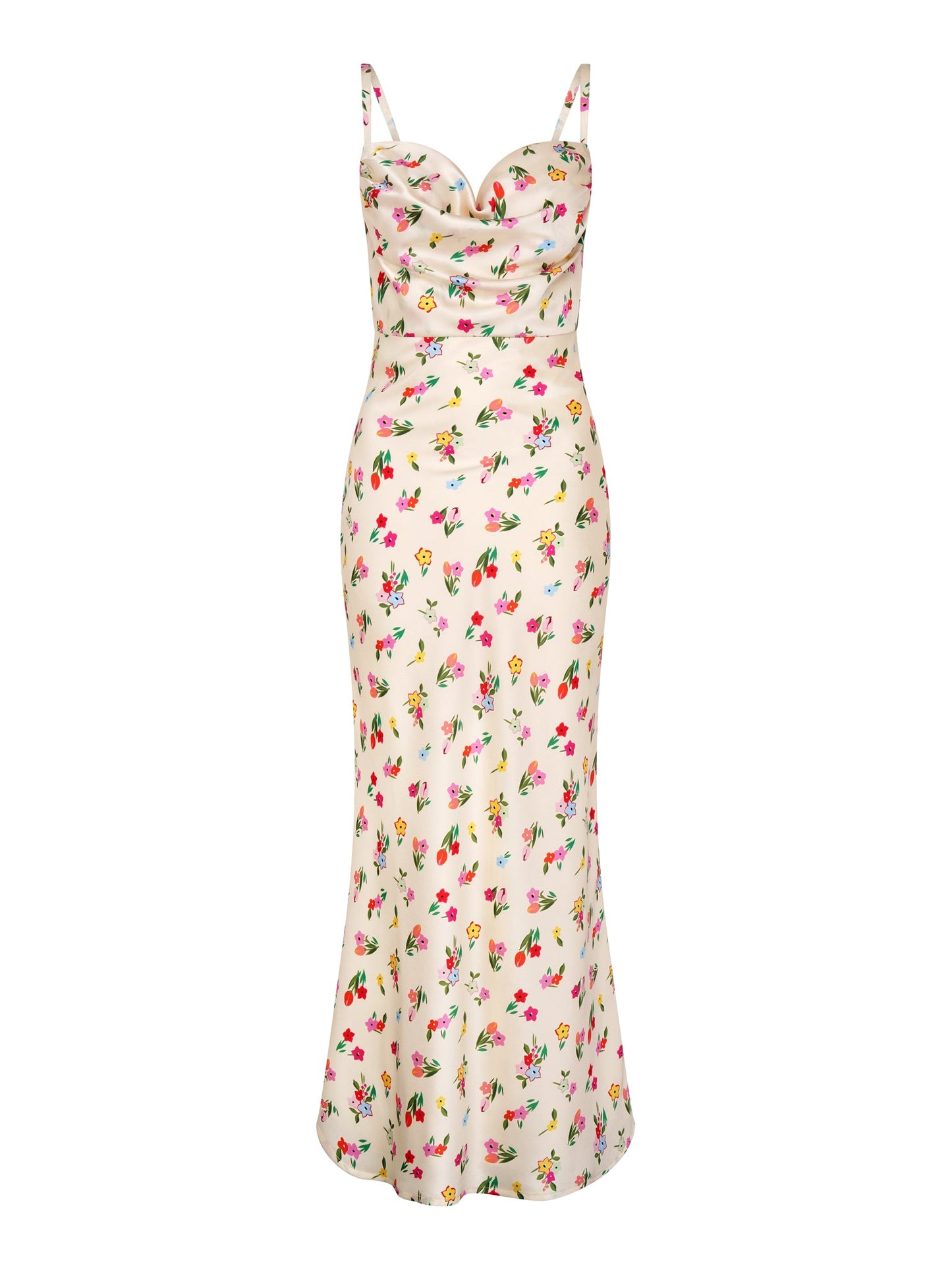 Belle Dress in Yellow Floral