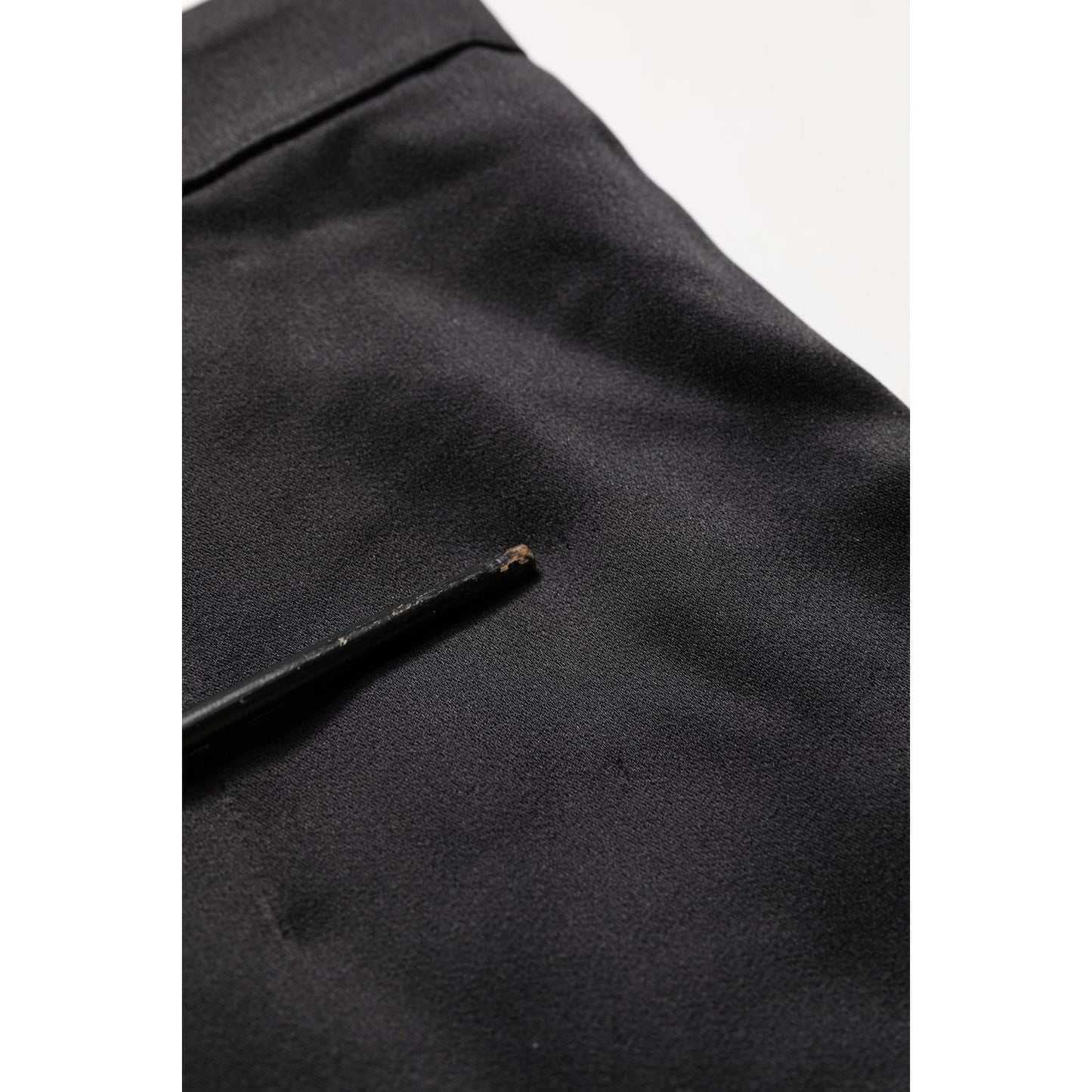 Alberta Ferretti Black HighWaist WideLeg Women Trouser Pants