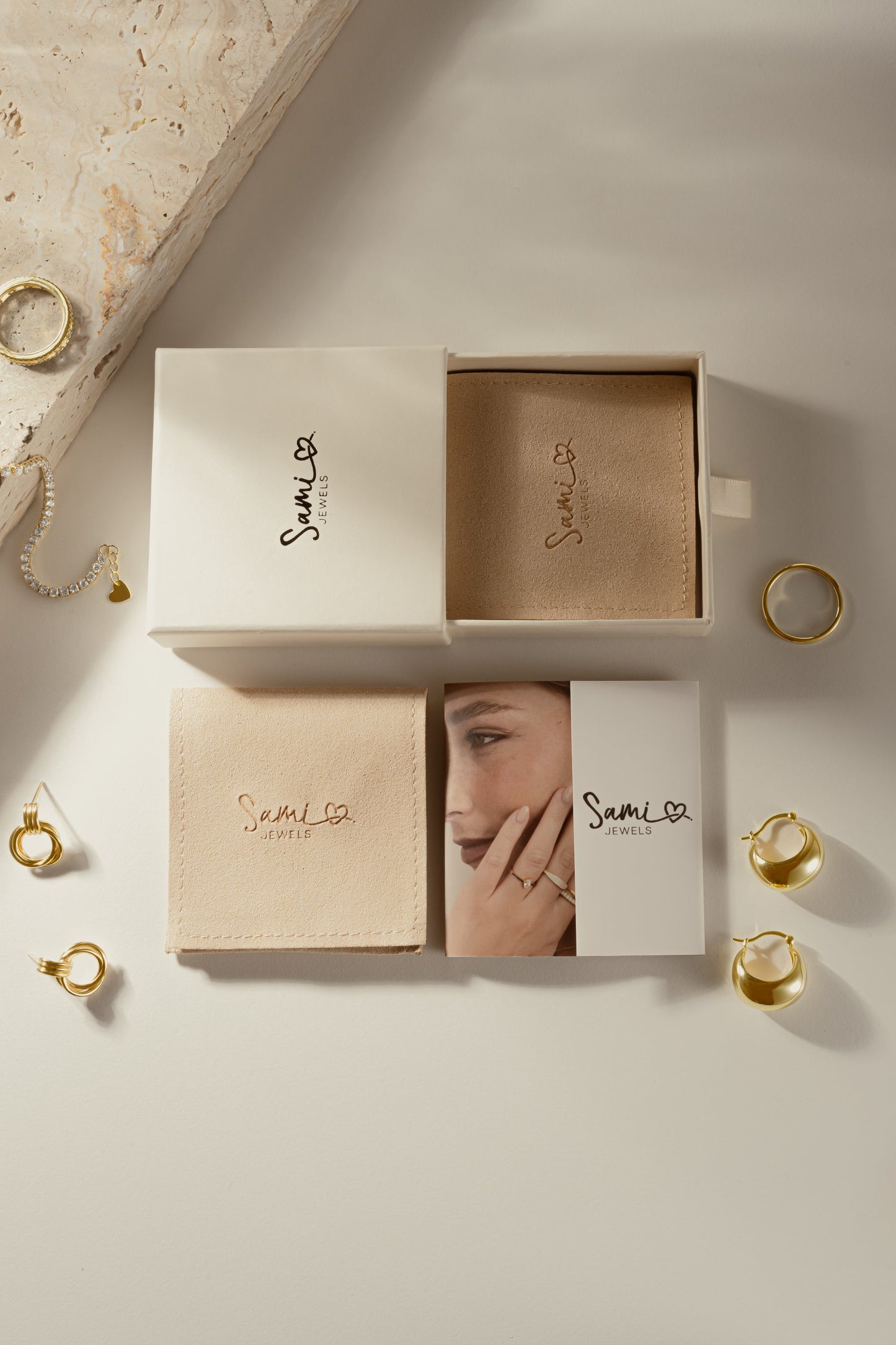 Amethyst Birthstone Eternity Ring