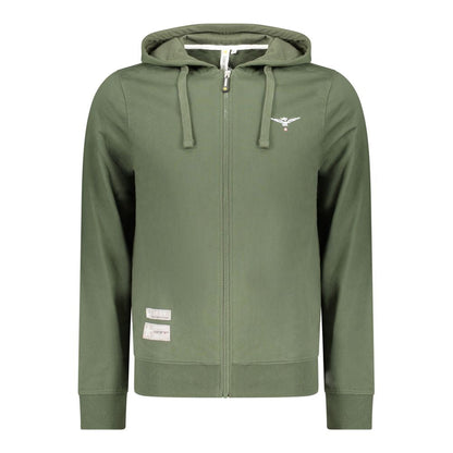 Accademia Militare Verde Cotton Men Hoodie