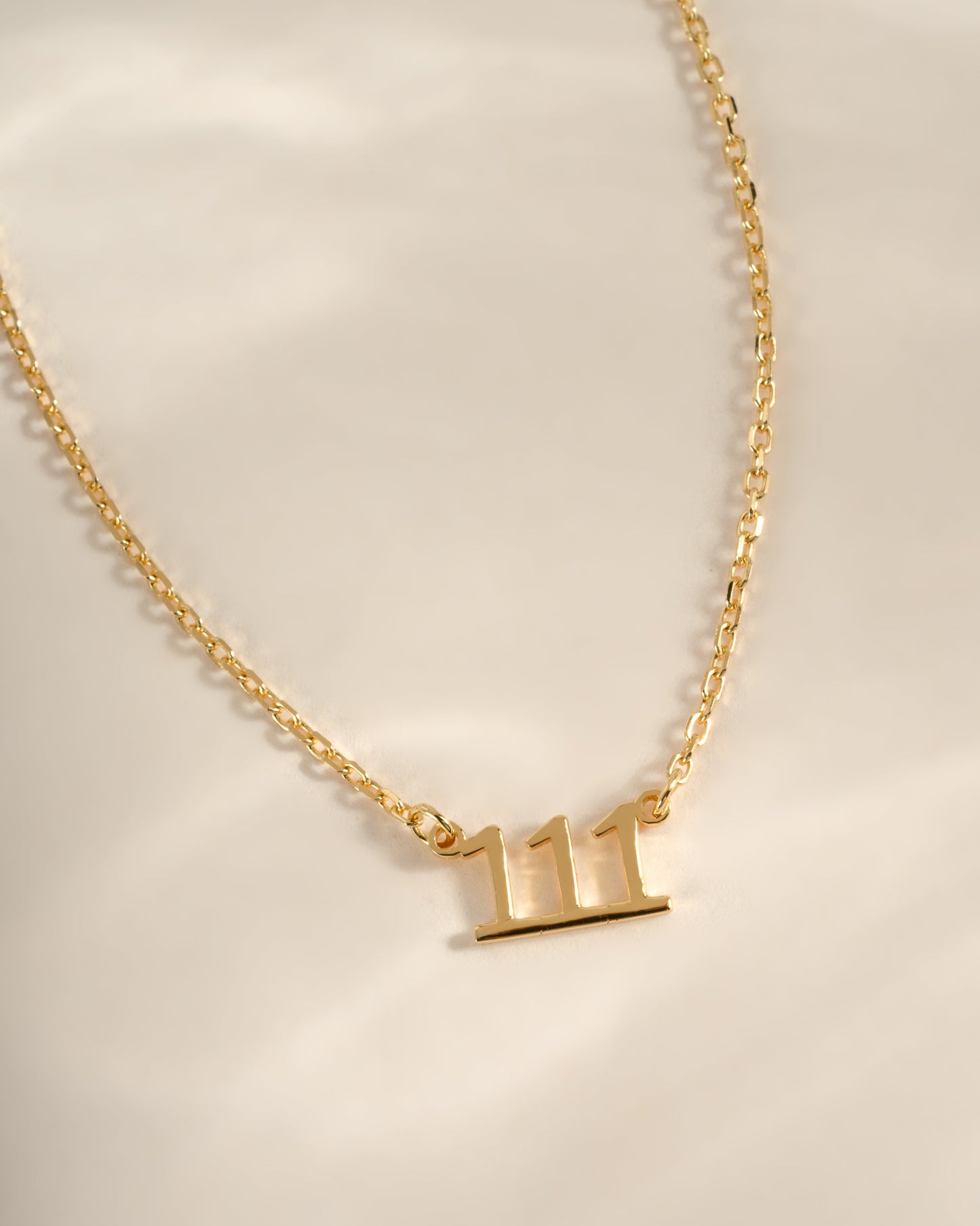 111 Ready to Ship Angel Number Necklace
