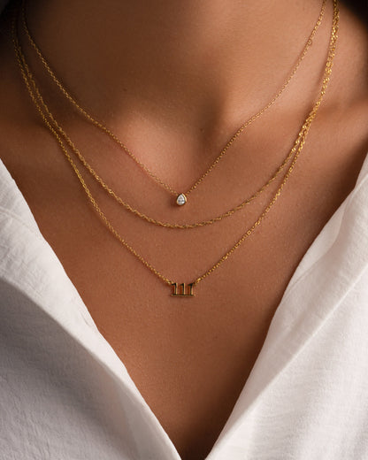 111 Ready to Ship Angel Number Necklace