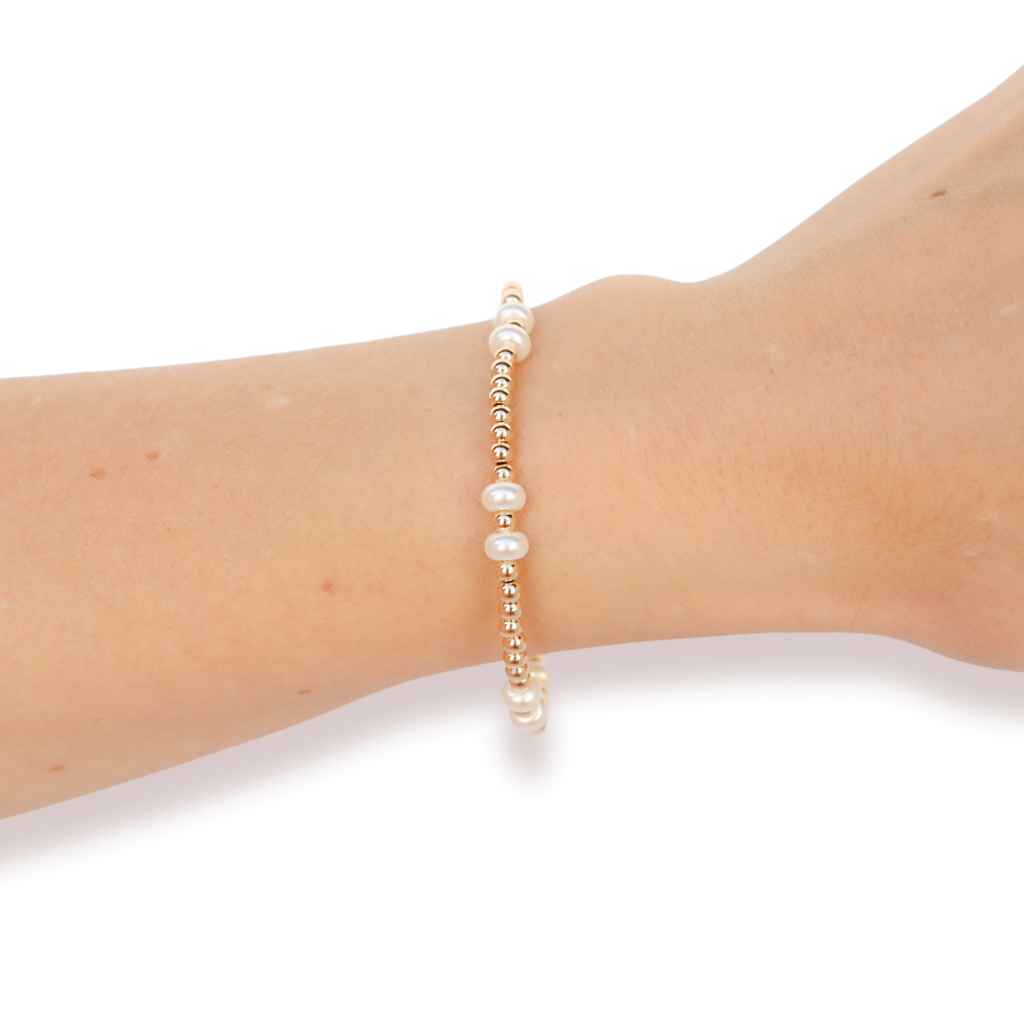 Bethani Pearl Bracelet: Standard 6.75 inch