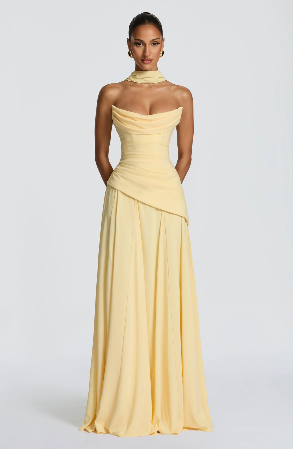 Patricia Maxi Dress - Lemon
