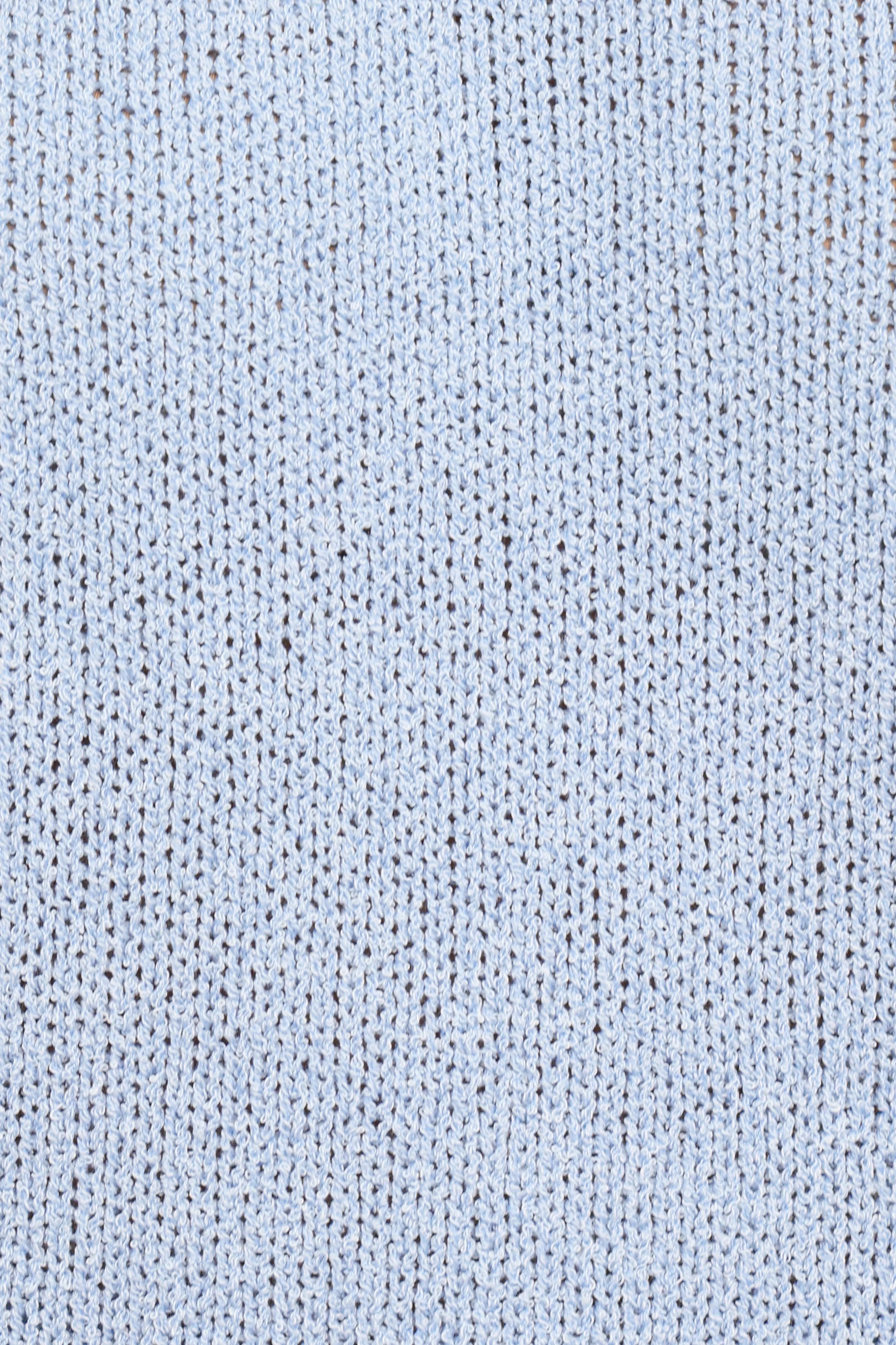 Coco Knit Top - Pale Blue
