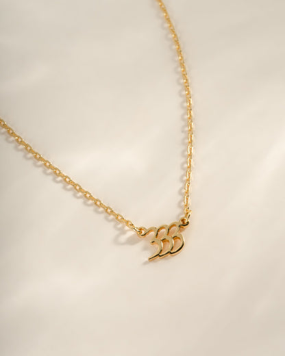 333 Ready to Ship Angel Number Necklace