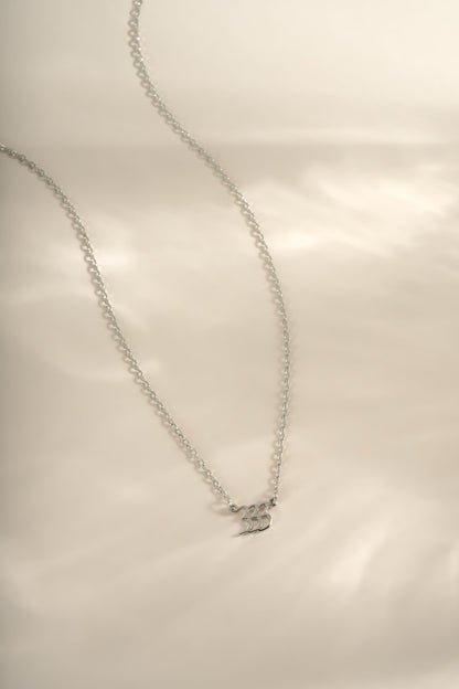 333 Ready to Ship Angel Number Necklace