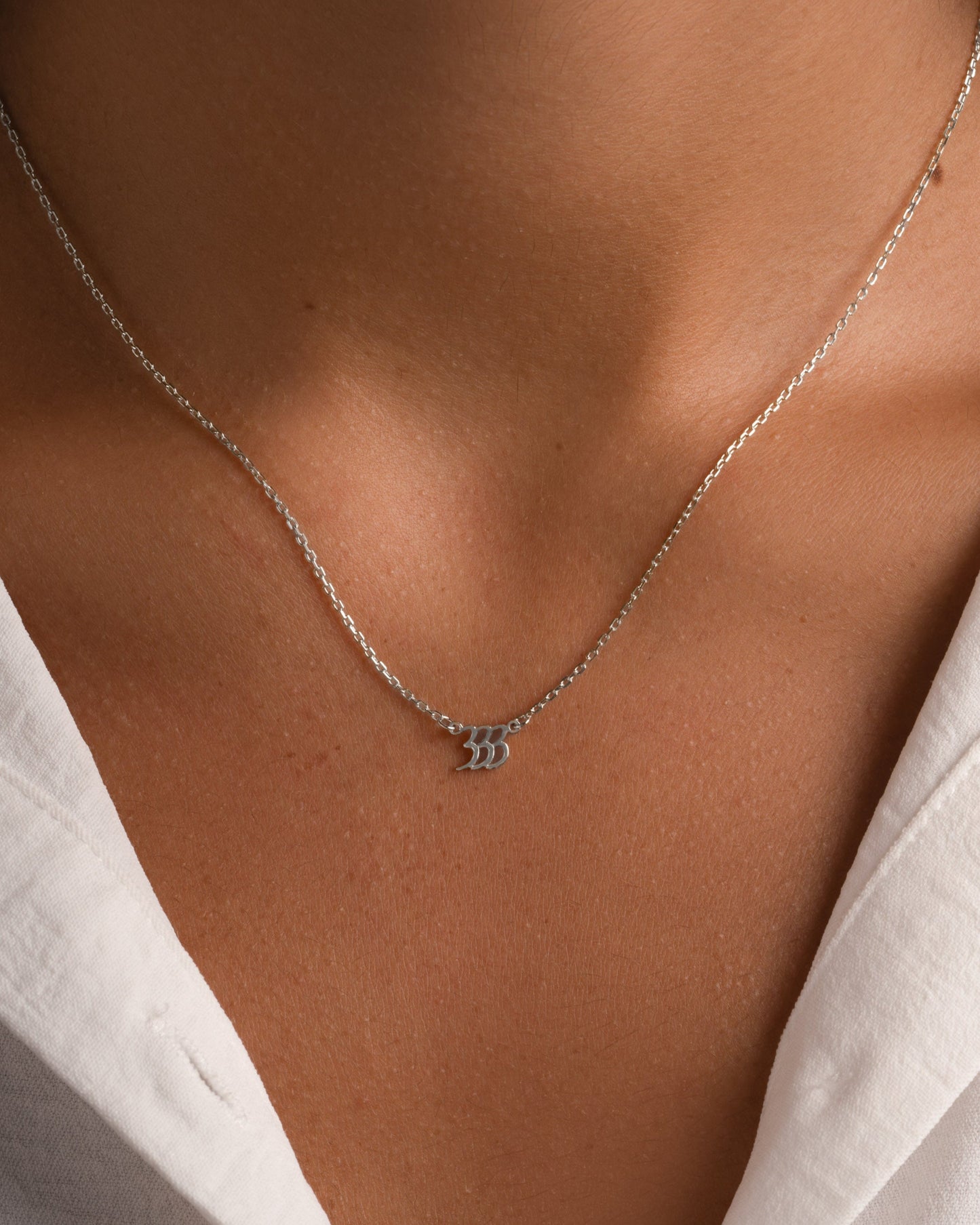 333 Ready to Ship Angel Number Necklace