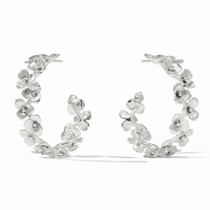 Bloom Hoop- Silver