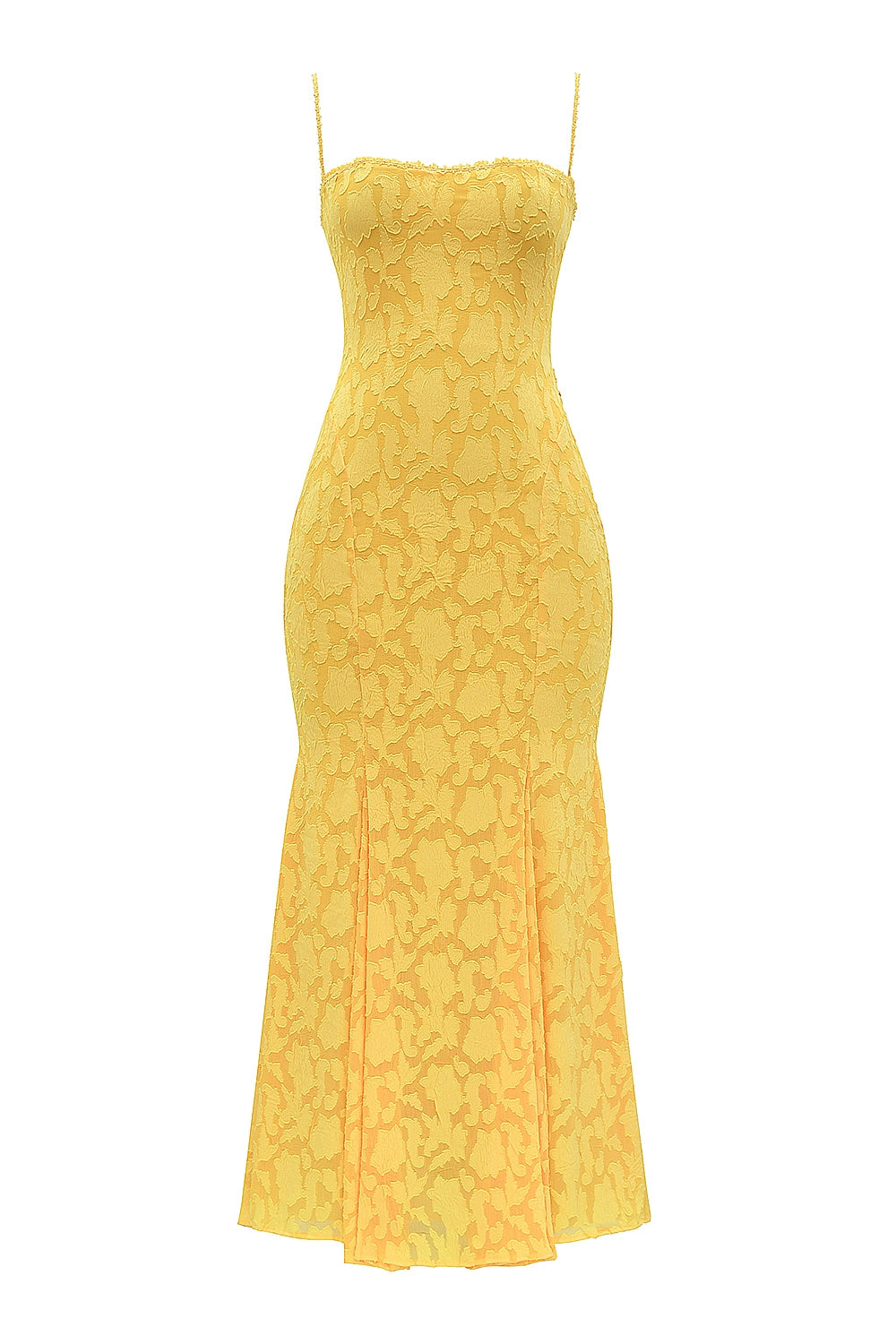 apricot lace up back maxi dress