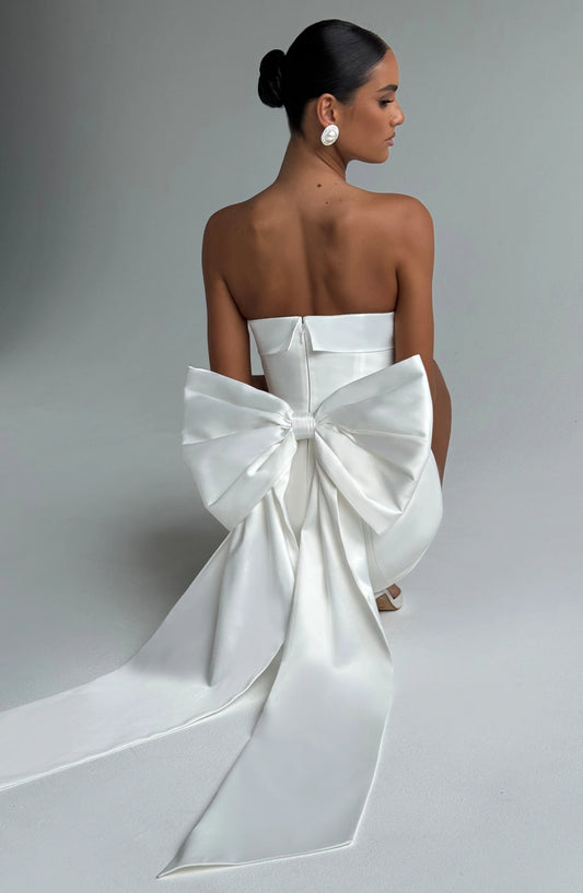 Barbara Mini Dress - Ivory