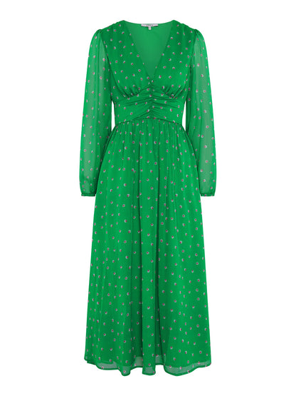 Gabriella Dress in Mini Shape Print