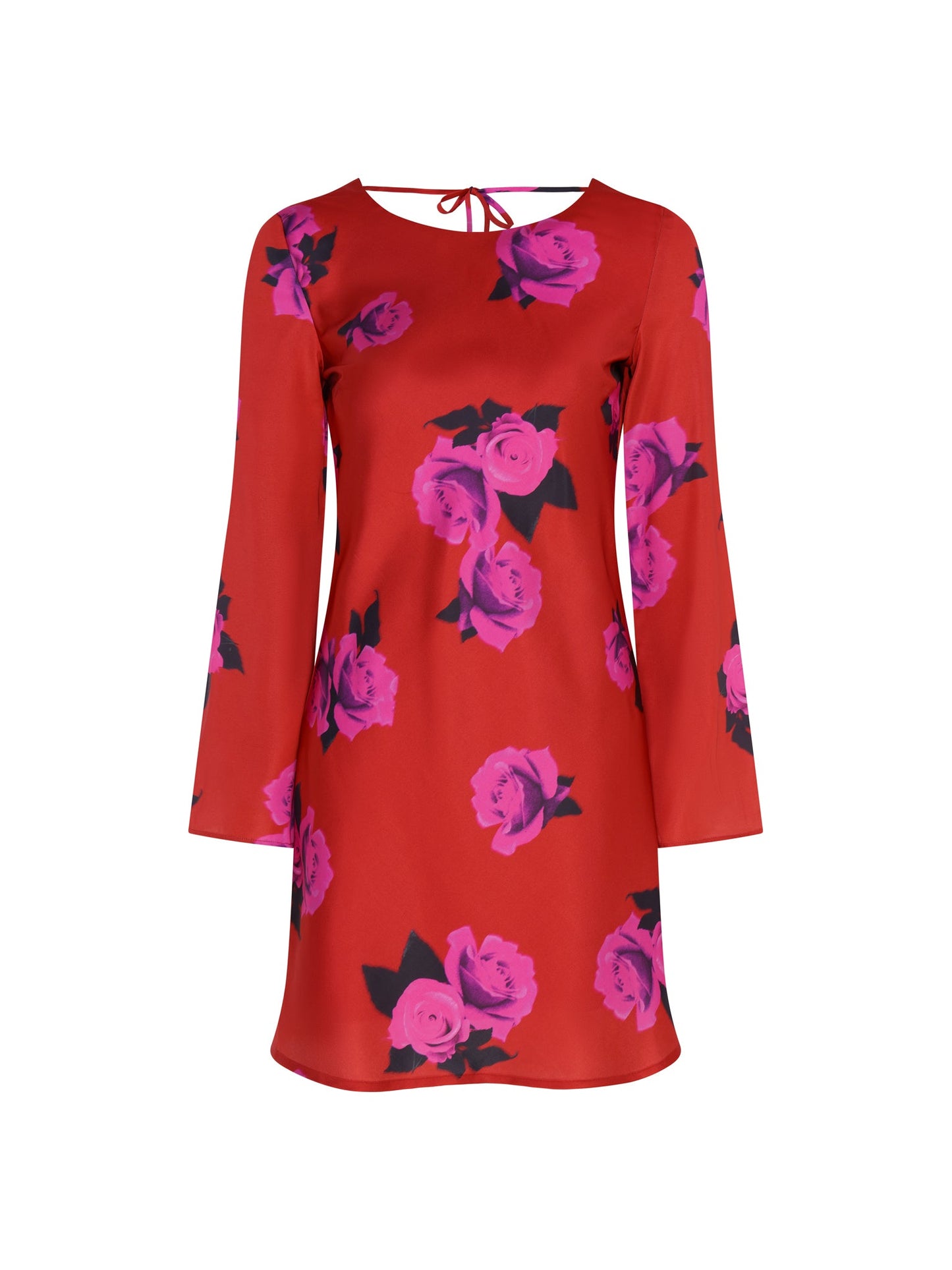 Roberta Dress in Red Floral