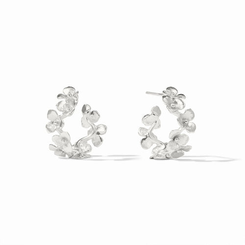 Bloom Hoop- Silver