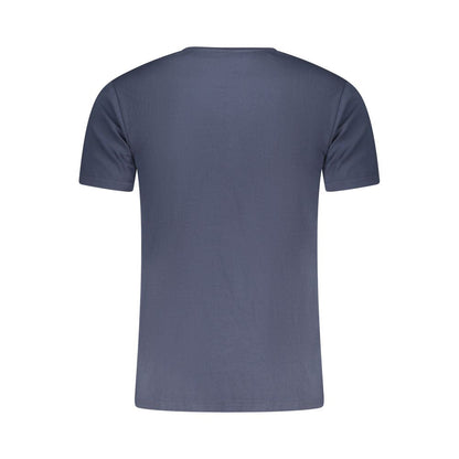 Aeronautica Militare Blu Cotton Men's T-Shirt