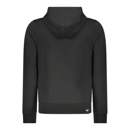 Accademia Militare Black Cotton Men's Hoodie