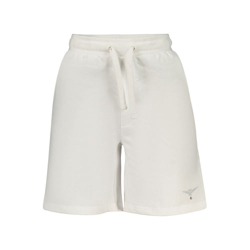 Accademia Militare White Cotton Men's Sweatpants
