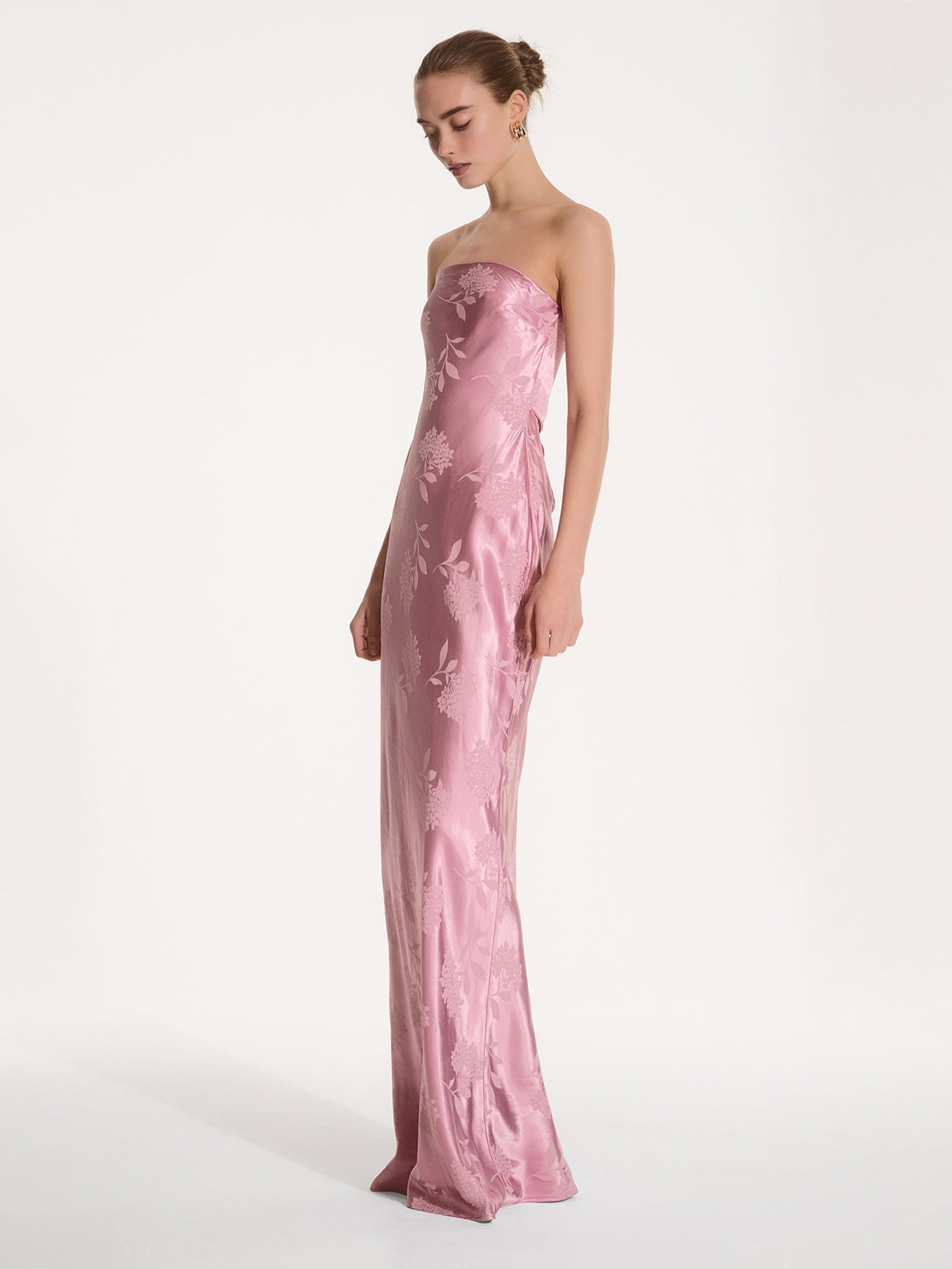 Amdra Maxi Dress in Vintage Pink