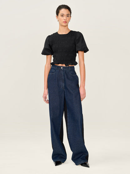 Eddie Jean in Dark Indigo Wash