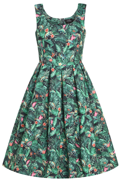 Amanda Green Chameleon Swing Dress