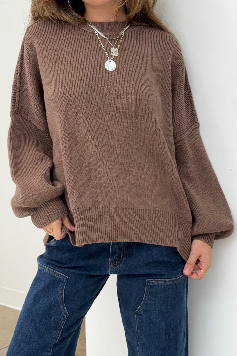 Martha Sweater in Brown