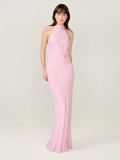 Milos Dress in Vintage Pink