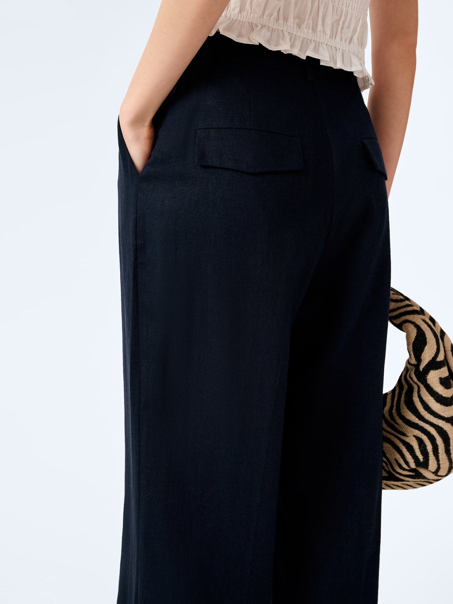 Pearl Trouser in Navy