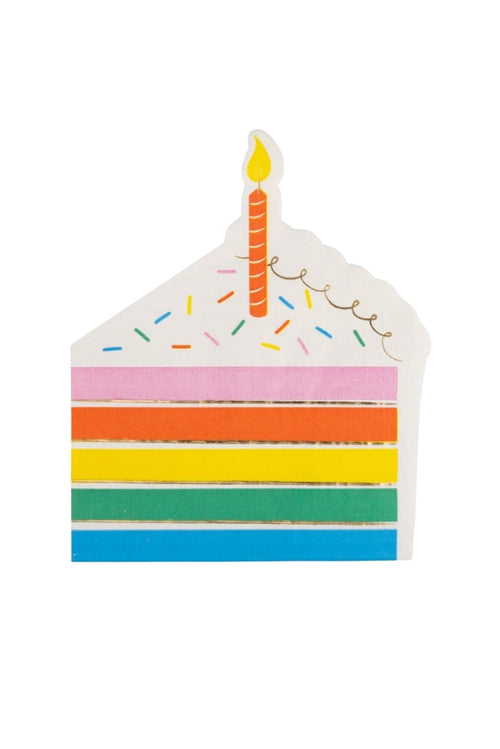 The Birthday Cake Napkin Set