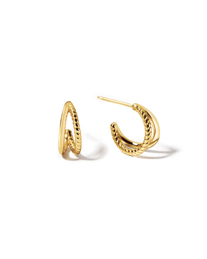 Stella Hoop Earrings