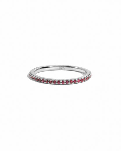 Ruby Eternity Ring
