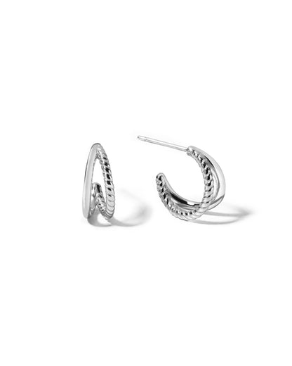 Stella Hoop Earrings