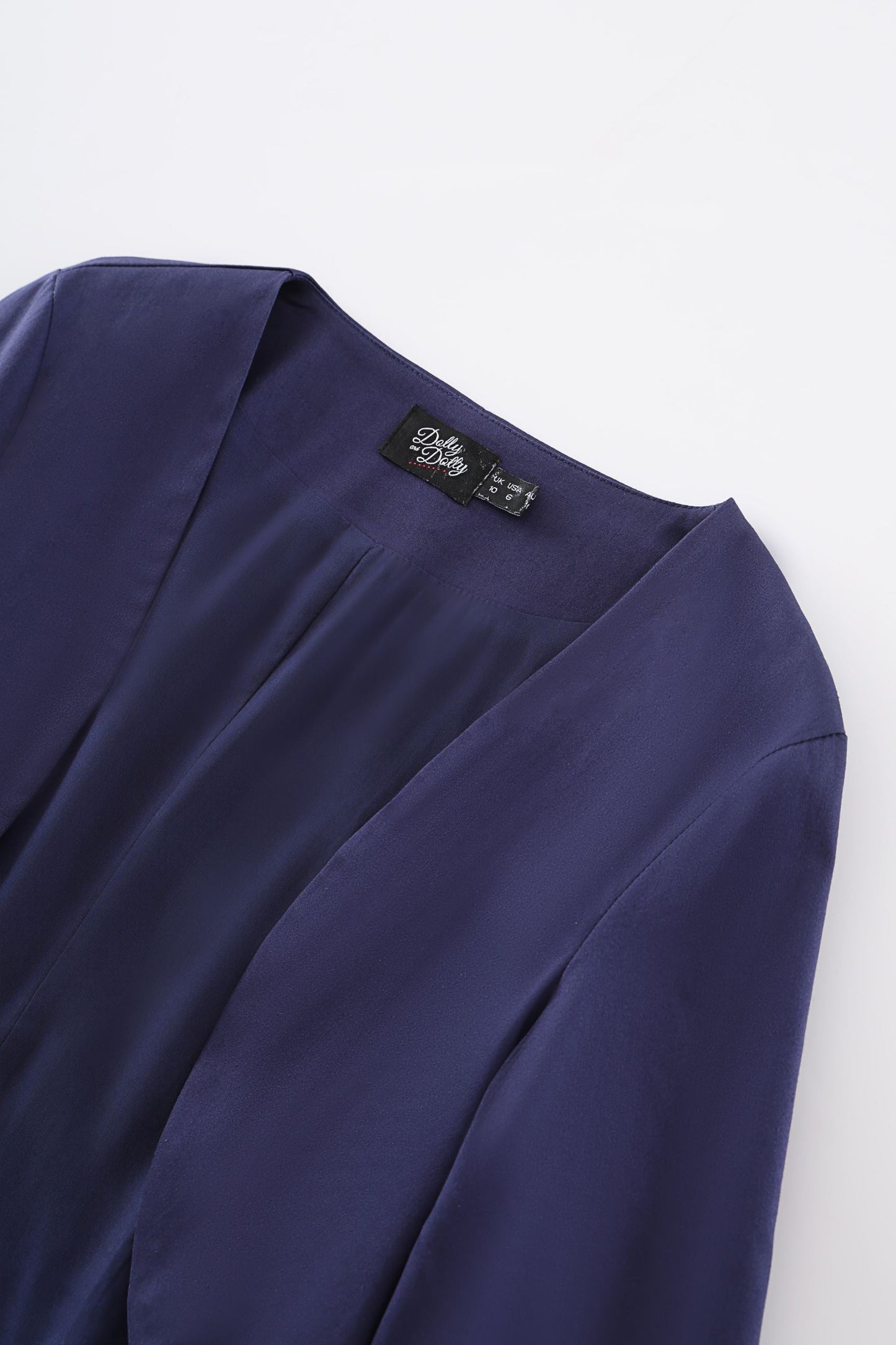 Lisette Navy Blue Bolero Jacket