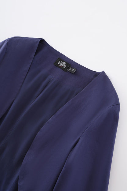 Lisette Navy Blue Bolero Jacket