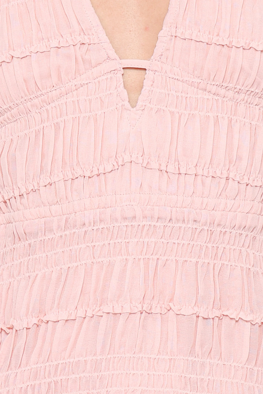 Zafira Textured Halter Top - Pink