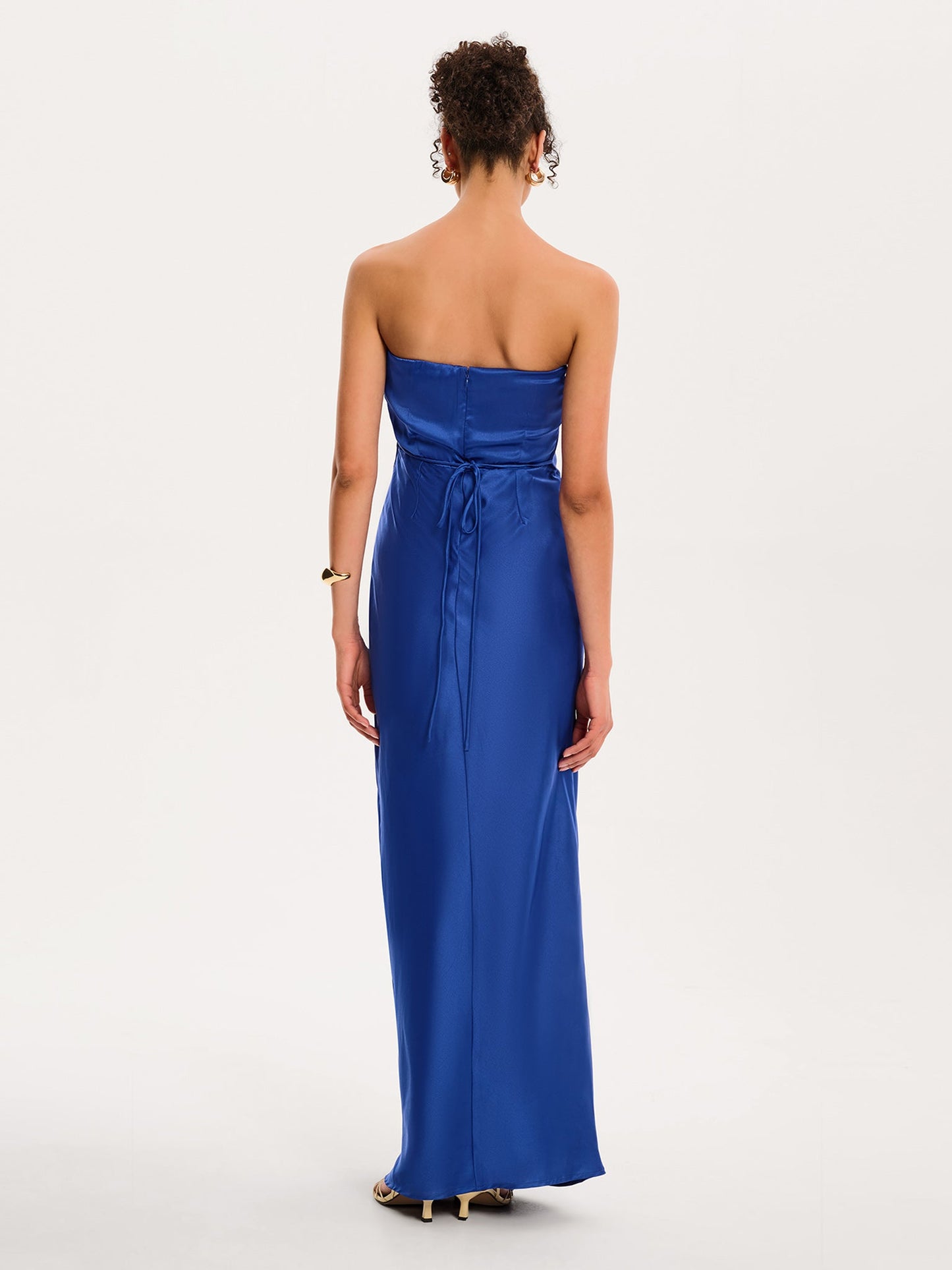Amdra Maxi Dress in Cobalt