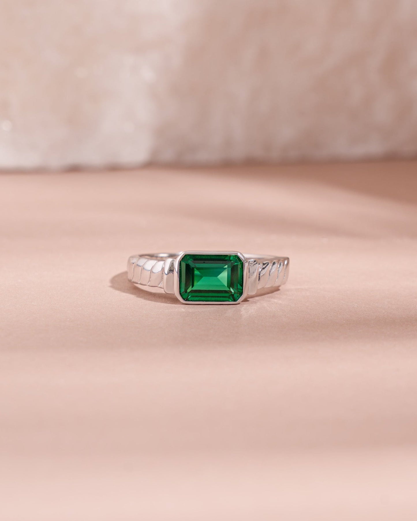 Emerald Statement Ring