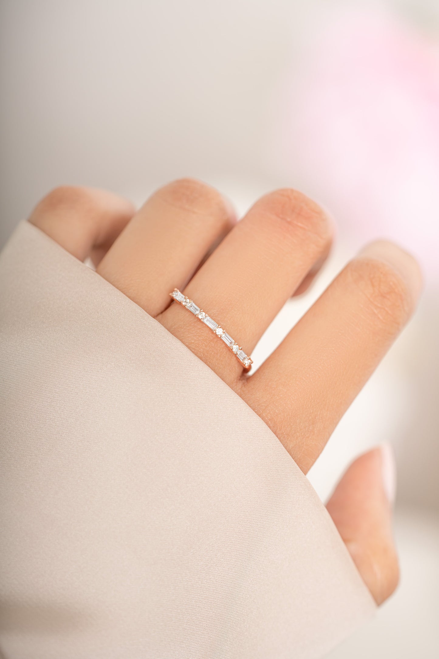 Baguette Stacking Ring