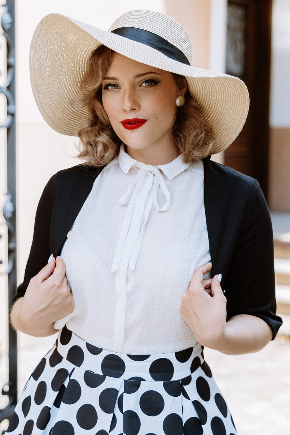 Lisette Black Bolero Jacket