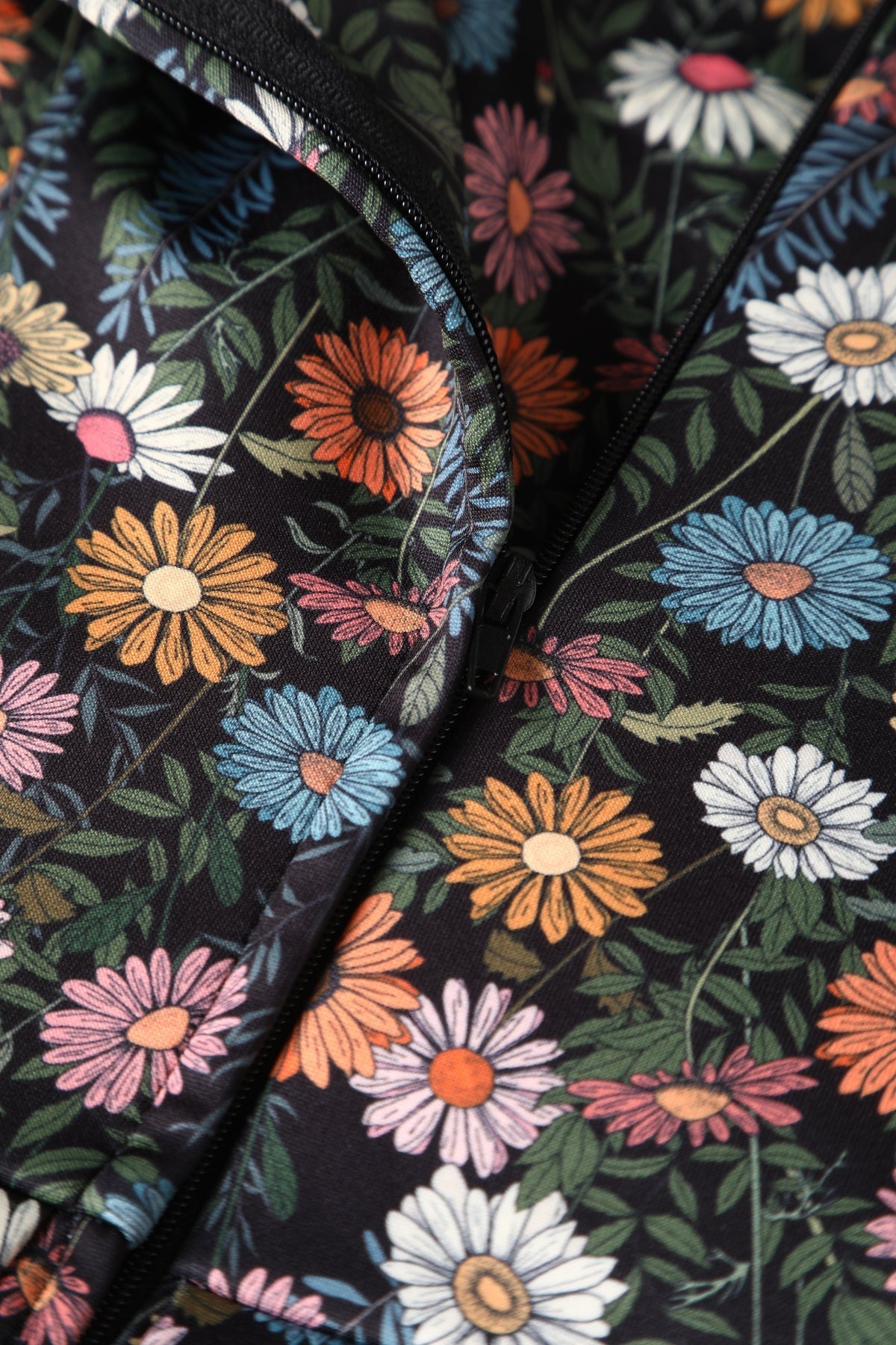 Lily Black Wildflower Off Shoulder Dress