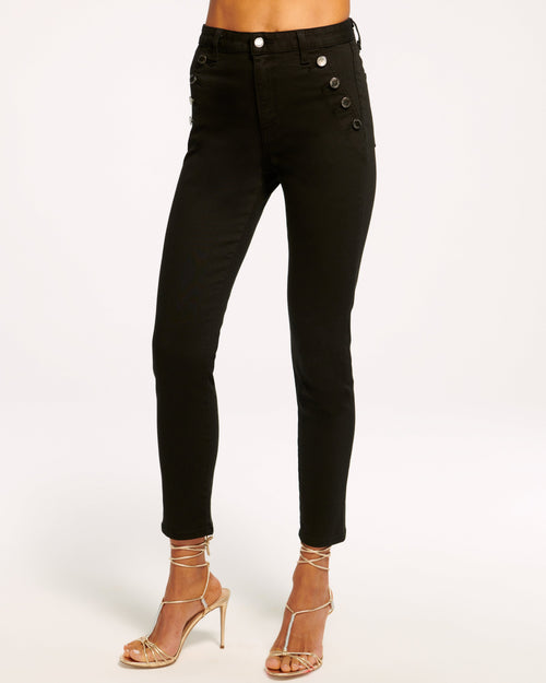 Helena High-Rise Skinny Jean | BLACK