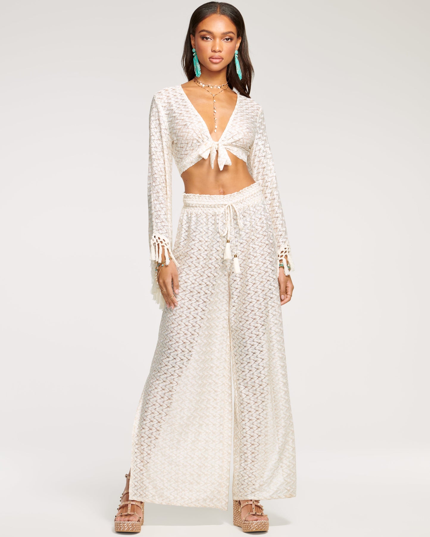 Glora Zigzag Coverup Pant
