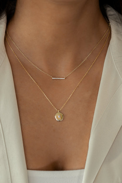 Dainty Bar Necklace
