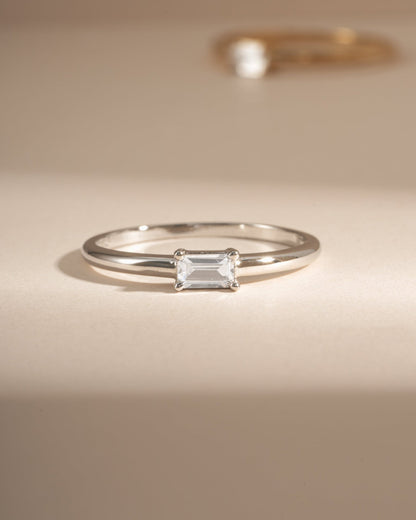 Diamond Lori Baguette Ring
