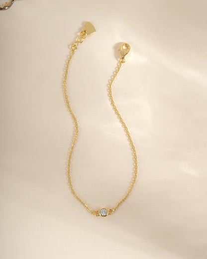 Diamond Bezel Bracelet