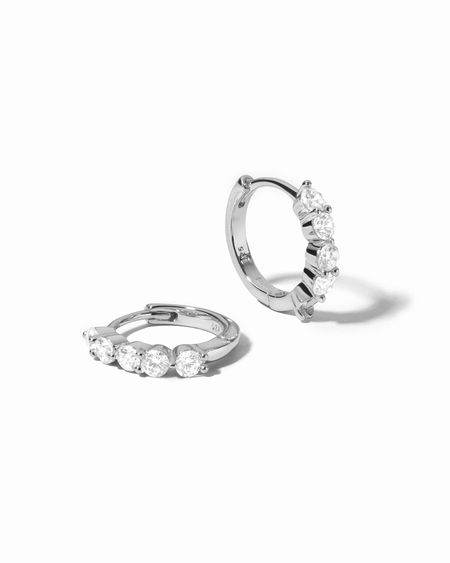 10mm Stacy Hoop Earrings