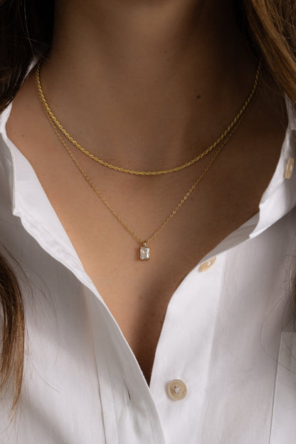 Stacy Diamond Pendant