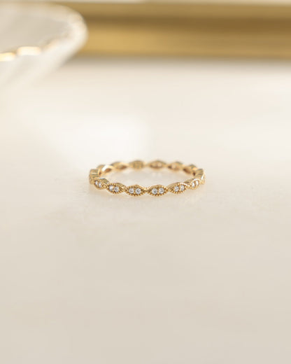 Diamond Stacking Ring