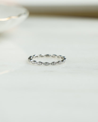 Diamond Stacking Ring
