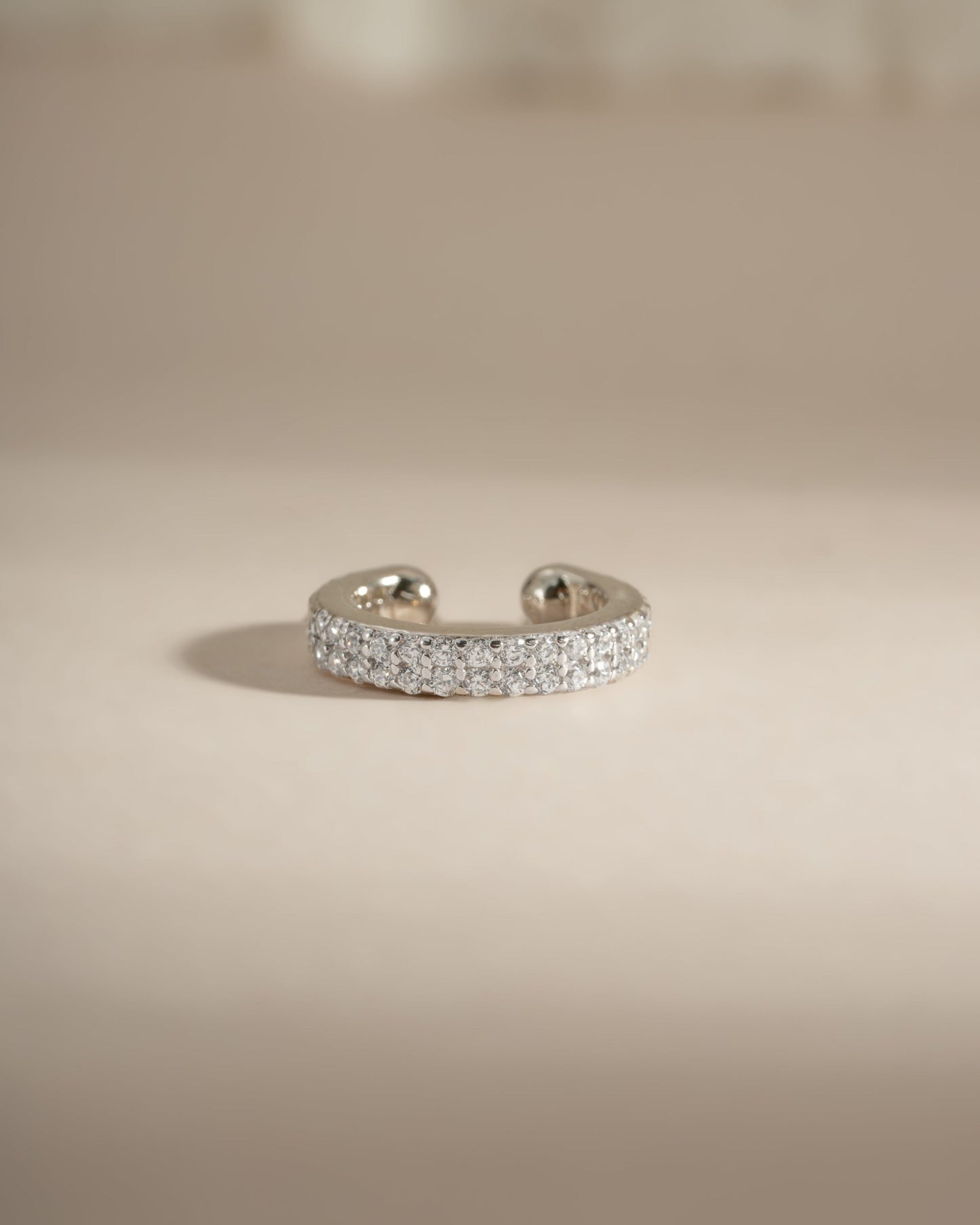 Double Row CZ Ear Cuff